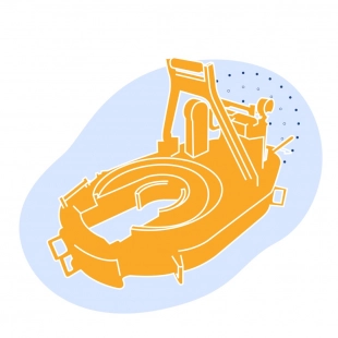 Буровой гидравлический ключ TQ340/35A