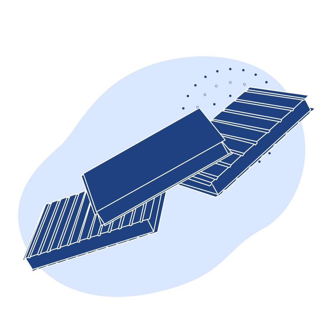 Стеновая сэндвич-панель пенополистирол 50х1016(1000) мм